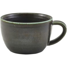 Terra Porcelain Cinder Black Coffee Cup 18.5cl 10oz