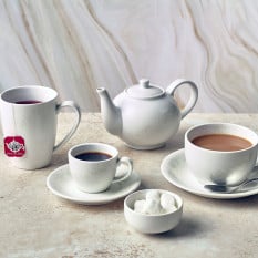 Sereno Porcelain Alto Teapot 45cl/15.75oz (Pack of 6)