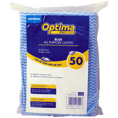 All Purpose J-Cloths Extra Large Blue (Pack Of 50)
