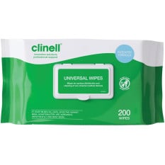 Clinell Universal Wipes (Pack of 200)
