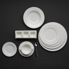 William Edwards Classic White Square Pot 7 x 7cm/2.5 x 2.5" (Pack of 6)