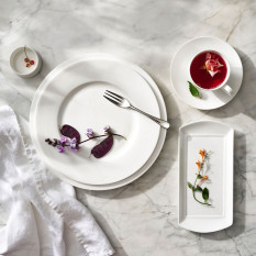 William Edwards Classic White Rectangular Tray 25 x 13cm/10 x 5" (Pack of 12)