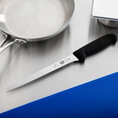 Victorinox Fibrox Filleting Knife Curved Flex Blade 20cm