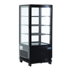 Polar C-Series Energy Efficent Efficient Display Fridge Black 68 Litre
