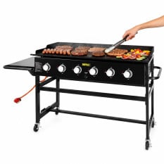Buffalo Commercial LPG Gas BBQ Griddle 6 Burner
