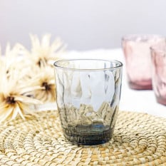 Bormioli Rocco Diamond Ocean Blue Water Glasses 310ml/10oz (Pack of 6)