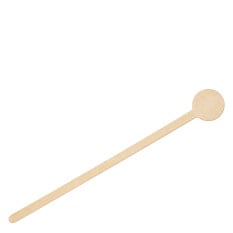 Wooden Disc Stirrers 15cm/6" (Pack of 100)