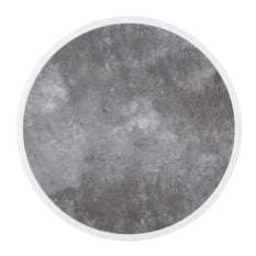 Bolero Fibre Glass Round Table Top Dark Stone Effect 580mm