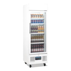 Polar G-Series Upright White Display Fridge 218 Litre