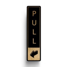 Buzz DM097 Gold On Black Bar Signs 43x178