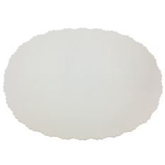 Swantex Oval White Doily 19x26.7cm/7.5x10.5" (Pack of 250)