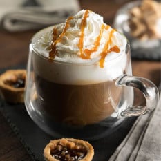Double Walled Latte Glass 290ml/10oz (Pack of 6)