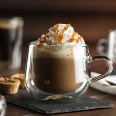 Double Walled Latte Glass 270ml/9.7oz (Pack of 12)