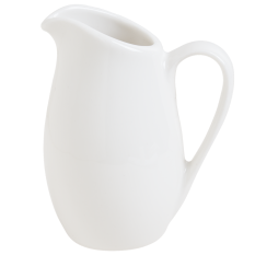 Elevate White Fine China Handled Creamer 50ml/1.7oz (Pack of 12)