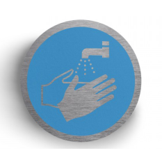 Buzz DS012 Door Discs - Wash Hands