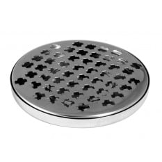 Round Bar Drip Tray Spirit Measure Drainer Stainless Steel 15cm