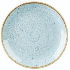 Churchill Stonecast Duck Egg Evolve Coupe Plate 27.5cm/10.8" (Pack of 12)