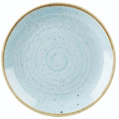 Churchill Stonecast Duck Egg Evolve Coupe Plate 22.9cm/9" (Pack of 12)