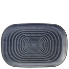 Circus Denim Rectangular Platter 25x17cm/9.8x6.6" (Pack of 6)