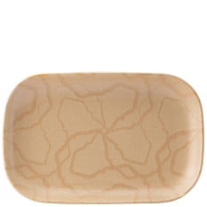 Maze Flax Rectangular Platter 29x19.5cm/11.4x7.6" (Pack of 6)