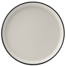 Homestead Black Walled Plate 21cm/8.25" (Pack of 6)