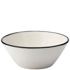 Homestead Black Conical Bowl 16cm/6.25" (Pack of 6)