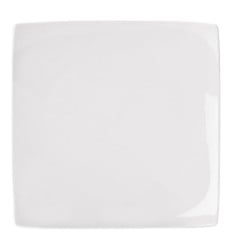Pure White Square Plate 20.5cm/8" (Pack of 18)