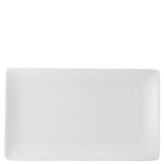 Pure White Rectangular Plate 28 x 16cm/11x 6.25" (Pack of 18)