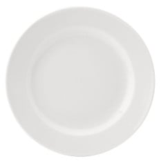 Pure White Wide Rim Plate 17cm/6.75"
