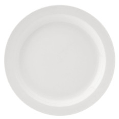 Pure White Narrow Rim Plate 23cm/9" (Pack of 24)