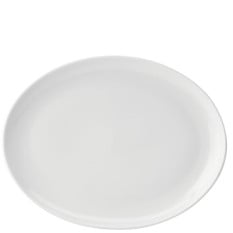 Pure White Oval Plate 14"/36cm (Pack of 18)