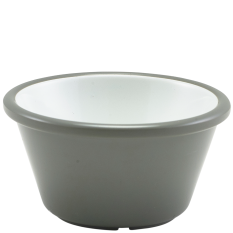Melamine Ramekin Two Tone 59ml 2oz Grey
