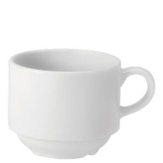 Pure White Stacking Cup 7oz/20cl (Pack of 24)