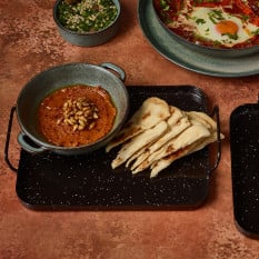 GenWare Black Enamel Tray 25 x 20cm/9.84 x 7.87" (Pack of 6)
