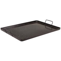 GenWare Black Enamel Tray 42 x 32cm/16.5 x 12.6" (Pack of 4)