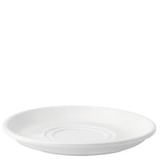 Pure White Double Well Saucer 17.5cm/7" (Pack of 36)