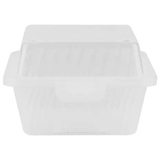 Reusable Meal Container Burger Box Clear 4.75" 500ml