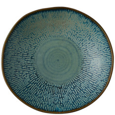 Churchill Cascade Sapphire Blue Natural Bowl 22cm/8.7" 740ml/26oz (Pack of 6)