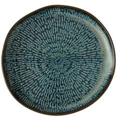 Churchill Cascade Sapphire Blue Natural Plate 16.5cm/6.5" (Pack of 6)