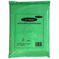 Butchers Food Counter Bags 250x300mm/10x12" White (Pack of 1000)