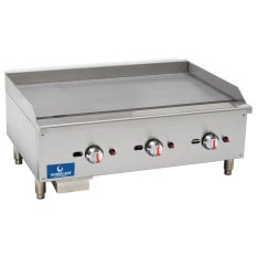 Hurricane Commercial Gas Griddle 90cm (Nat or LPG)