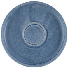 Churchill Emerge Oslo Blue Cappuccino Saucer 16cm/6.25" (Pack of 6)