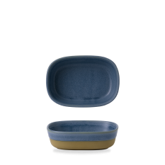 Emerge Oslo Blue Deep Dish 17x12x5cm (Pack of 6)
