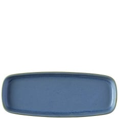 Churchill Emerge Oslo Blue Oblong Plate 25.1 x 10cm/10 x 3.875" (Pack of 6)