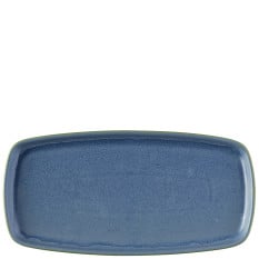 Churchill Emerge Oslo Blue Oblong Plate 30 x 14.7cm/11.75 x 5.75" (Pack of 6)