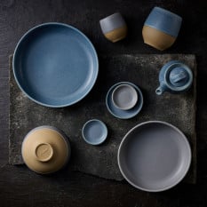 Churchill Emerge Oslo Blue Walled Bowl 17cm/6.69" 600ml/21oz (Pack of 6)