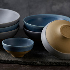 Churchill Emerge Seattle Grey Walled Bowl 17cm/6.69" 600ml/21oz (Pack of 6)