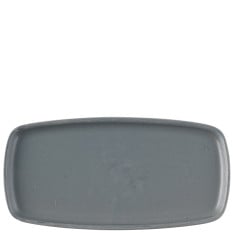 Churchill Emerge Seattle Grey Oblong Plate 30 x 14.7cm/11.75 x 5.75" (Pack of 6)