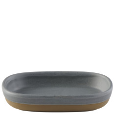 Churchill Emerge Seattle Grey Shallow Tray 17.3 x 11.9cm/6.75 x 4.6" (Pack of 6)