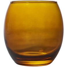 Amber Empire Rocks Tumblers 405ml/13.5oz (Pack of 6)